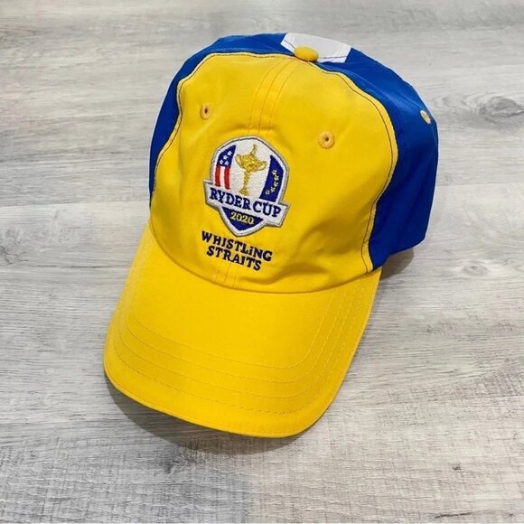 Ryder Cup Whistling Straits 2020 EUR Adjustable One Size Soft Shell Hat Pukka - Picture 5 of 10